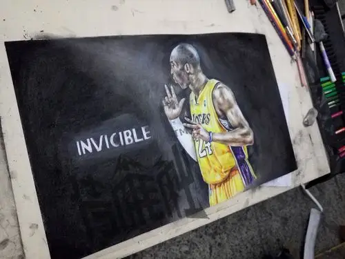 粥粥野笔下的科比