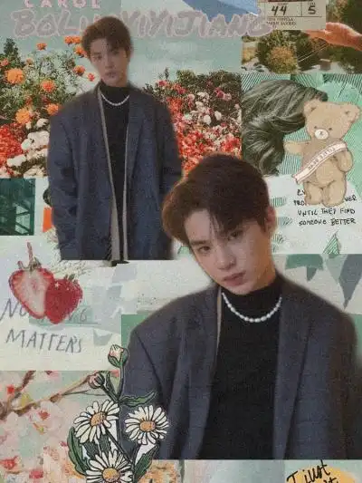 黄明昊justin|拼接壁纸聊天背景图wallpaper