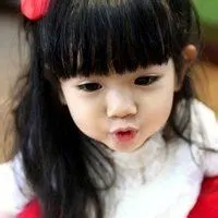 可爱嘟嘟嘴图小女孩_微信头像图片大全
