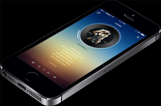音乐类app gif动效