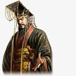 红衣古风手绘帝王