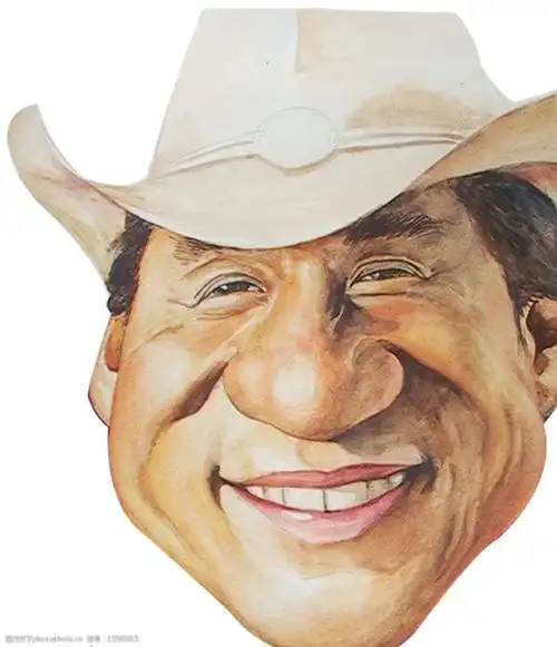 成龙卡通形象图片