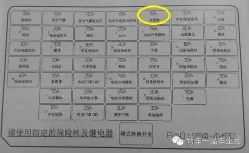 【保险盒】现代朗动,领动取电示意