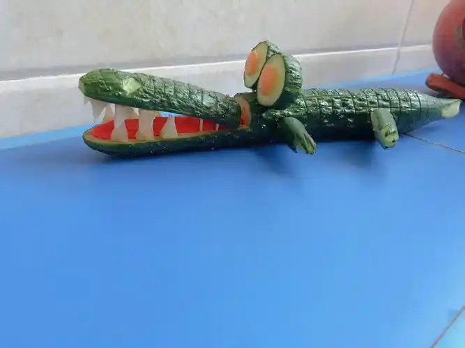 " 水果蔬菜创意"之亲子制作活动