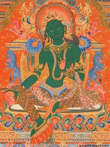 度母是圣救度佛母的略称,为藏传佛教的重要本尊之一.