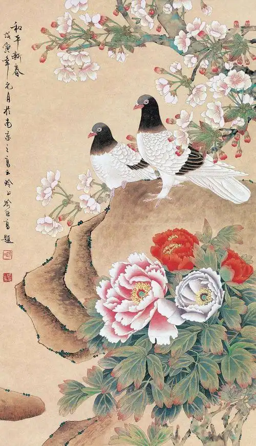 现代工笔画大师喻继高精品赏——继往开来·大师之路