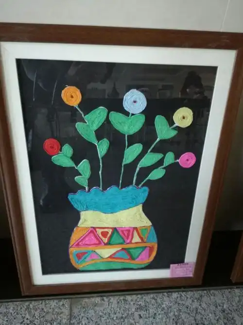 吉师分院学前教育专业手工作品展