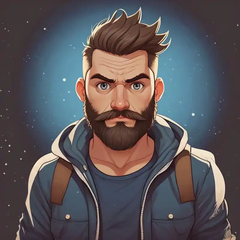 99精选卡通大胡子头像,速来领取!99