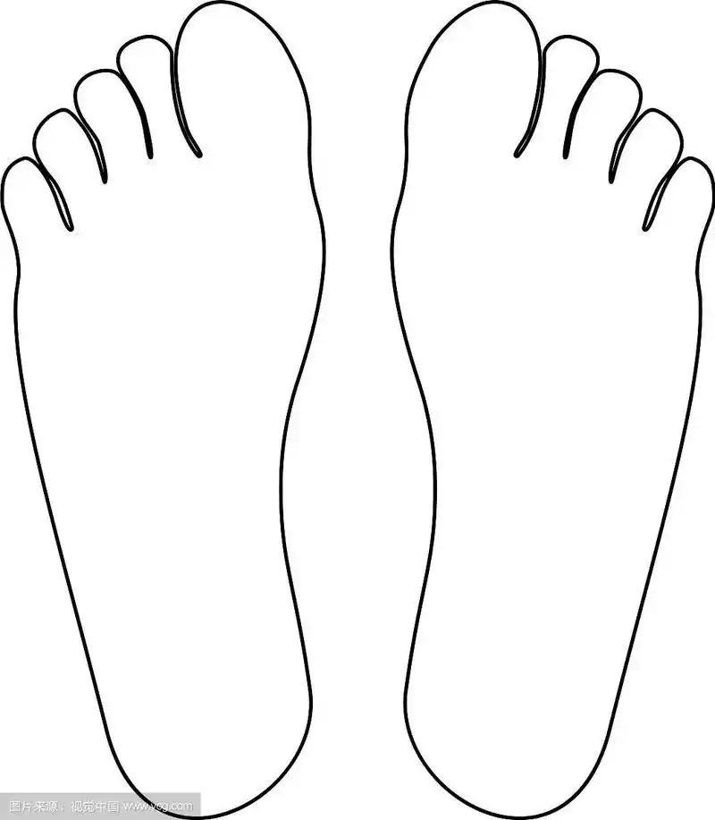 足迹脚跟黑色的颜色图标