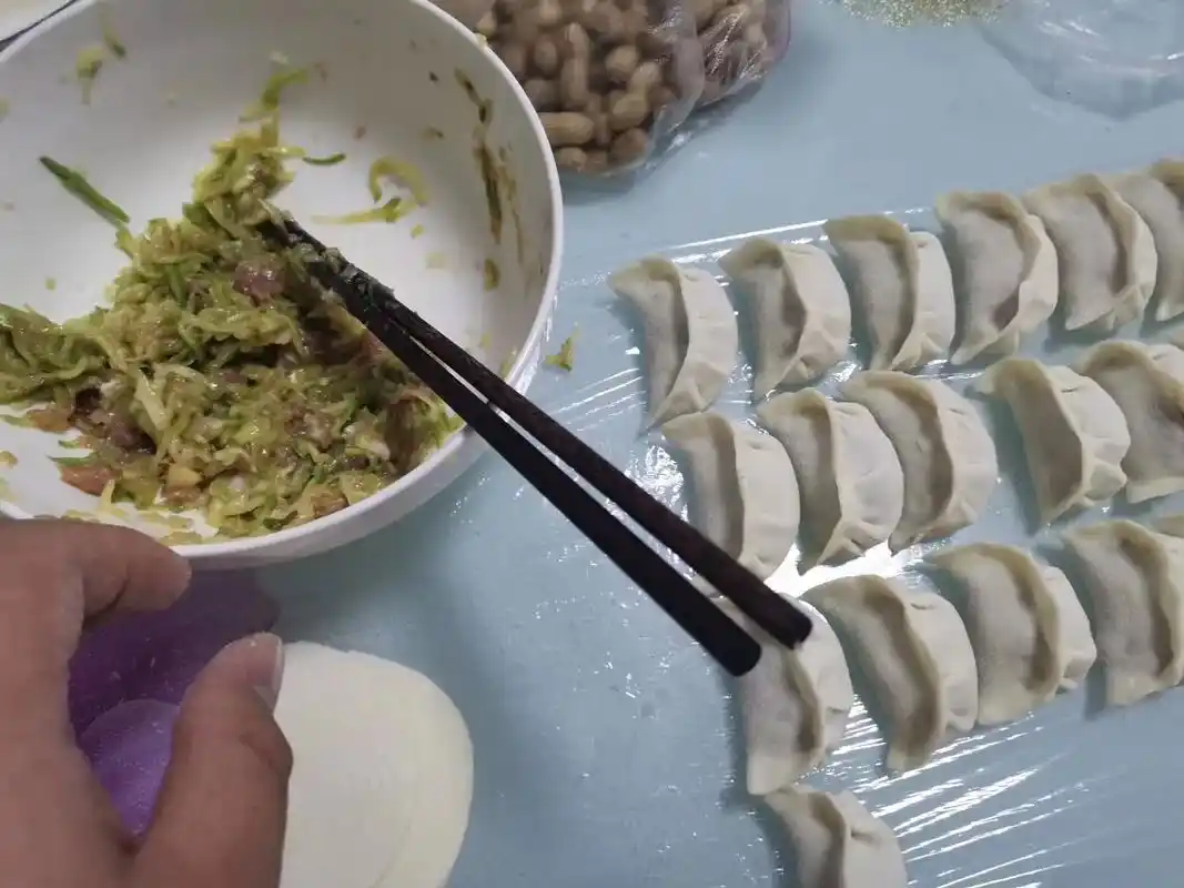 手工饺子 #自己动手丰衣足食 #今天包饺子 #记录真实生活 - 抖音