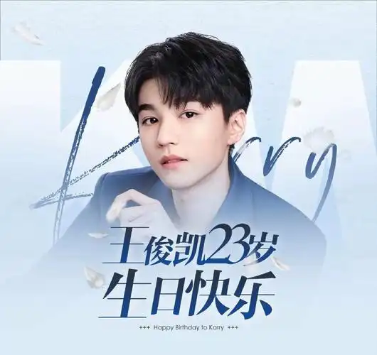 王俊凯生日快乐