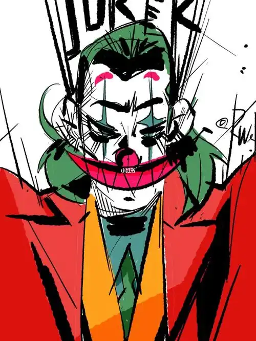 日常手绘joker小丑