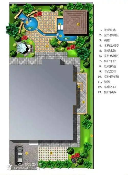 庭院设计平面图