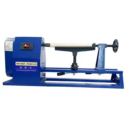 木工车床加工13米小型家用扶手打磨抛光机木旋车床卡爪台湾卡盘