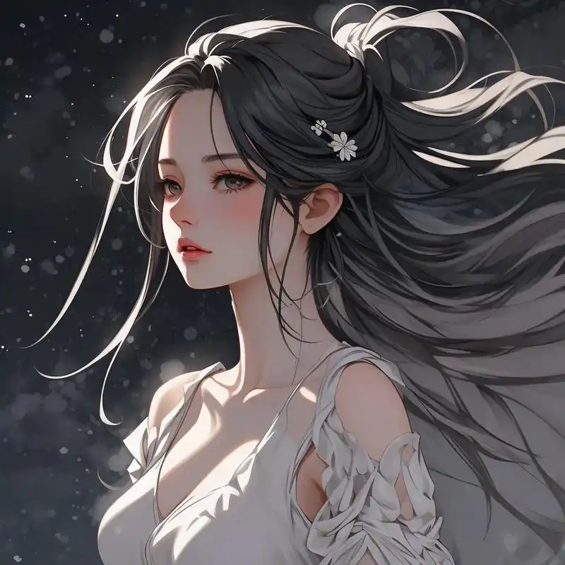 动漫女生头像03高冷又霸气