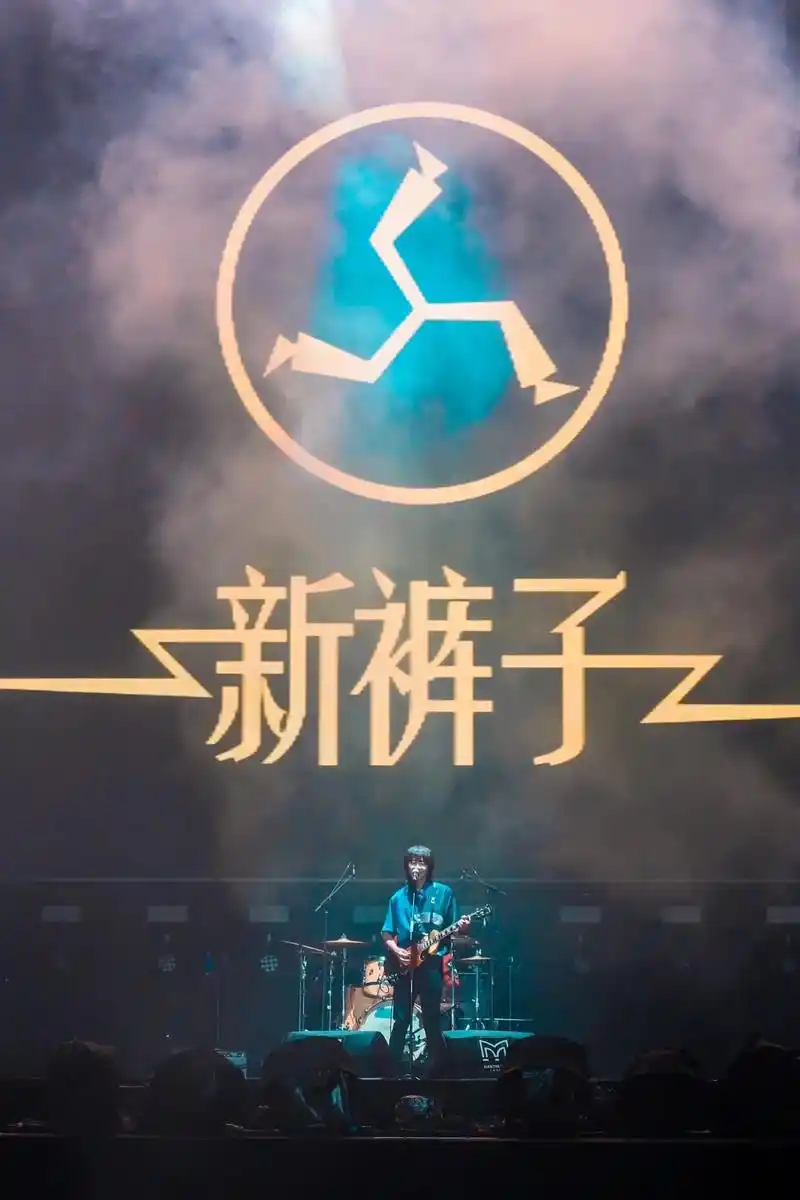 云台山音乐节 #新裤子乐队 #朋克 新 - 抖音