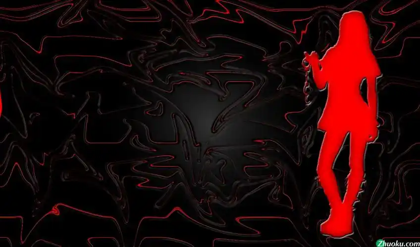 黑色壁纸桌酷070427精选壁纸47