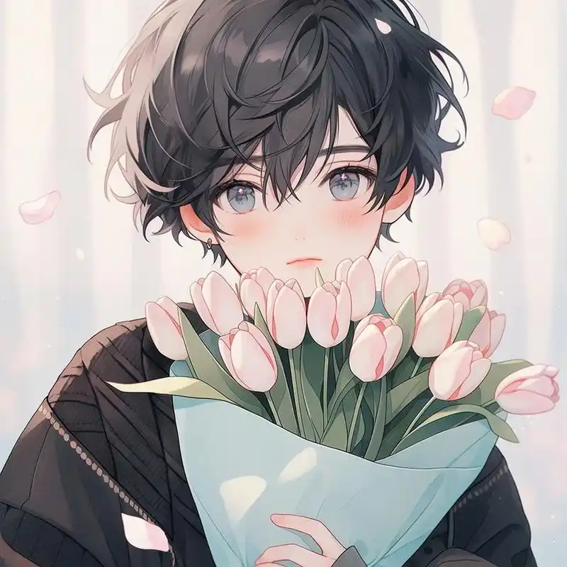 治愈又浪漫的手捧花头像#头像# #秋日生活创作季