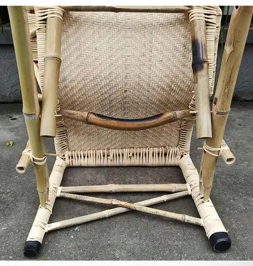 老式藤椅躺椅老式藤椅夏天躺椅藤编休闲椅阳台户外纳凉椅老人椅逍遥