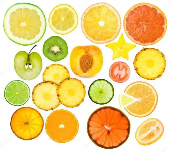 名称:不同水果切片的集
