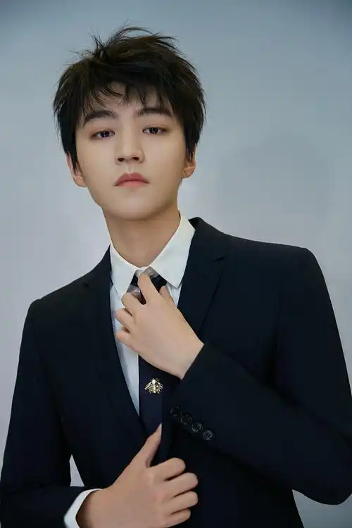 王俊凯亮相2021年金鸡百花电影节开幕式西装革履尽显风度