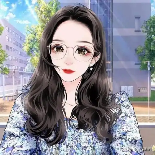 时尚动漫女孩头像(时尚好看的女生动漫头像)(5)