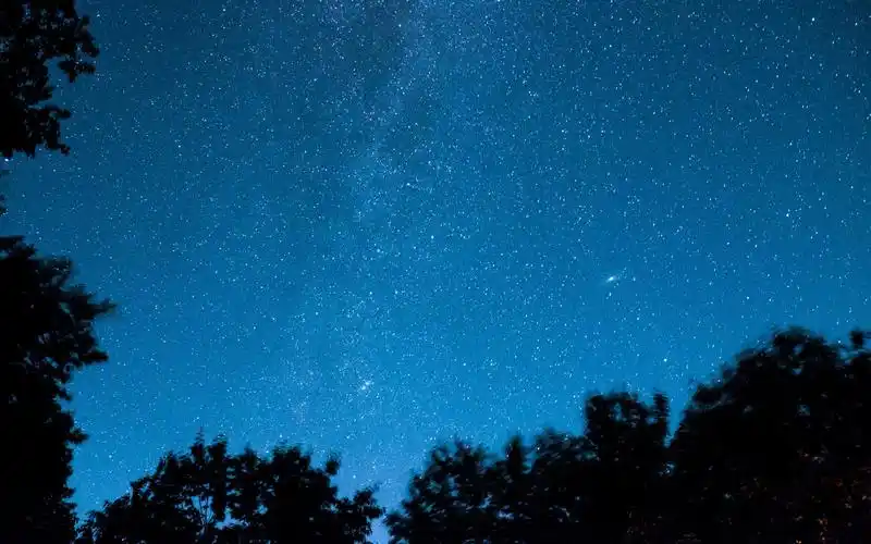 风景壁纸,唯美,星空,风景,高清,蓝色,摄影,星星,壁纸,1920x1200