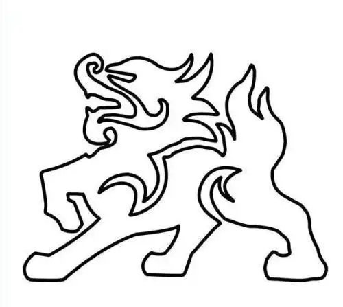 简笔画教程麒麟