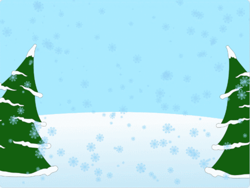 在scratch编辑器中选择雪花角色和合适的背景 2.