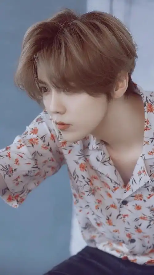 鹿晗超帅写真高清壁纸,抱走留言