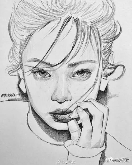 一组有灵魂的人物线稿 | 素描