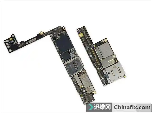 iphonex拆解双层主板双单元电池