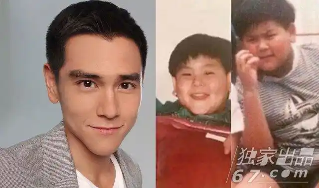 小时候的彭于晏 1.5 米的时候就已经有 140 斤了.