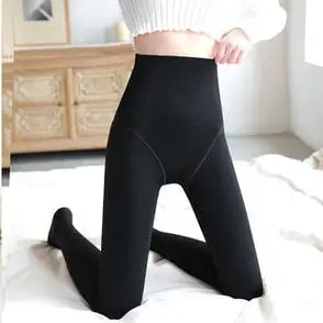 内外穿棉裤女春秋冬季袜光腿神器显瘦加绒加厚保暖秋裤黑色打底裤