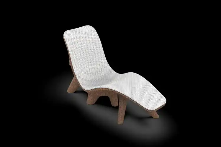 仿生椅子躺椅建模渲染学习尝试