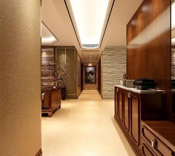 三居室中式风格玄关