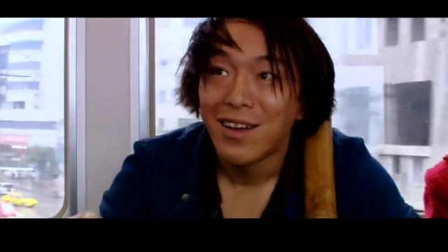 疯狂的石头黄渤的发型很飘逸这就是影帝的演技