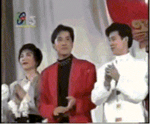 节目最后,谭咏麟与梅艳芳登场,而在此前,他们一位宣布不再领奖,一位