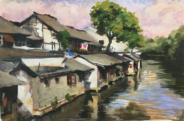 2019滨湖水粉教学汇总