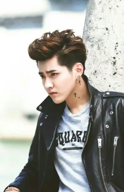 吴亦凡的所有短发发型