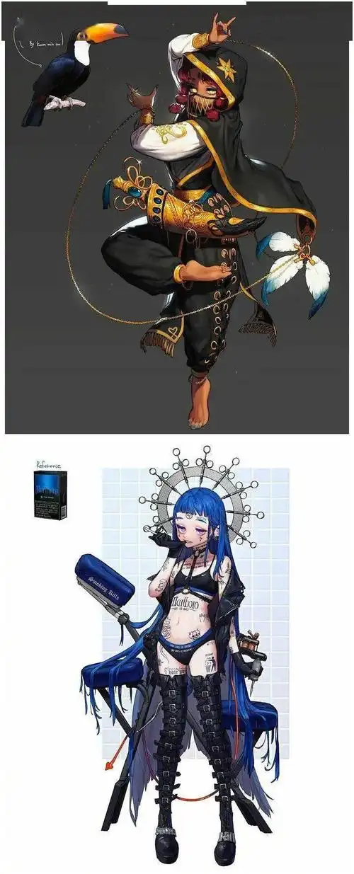 插画食物拟人化创作这也太可了