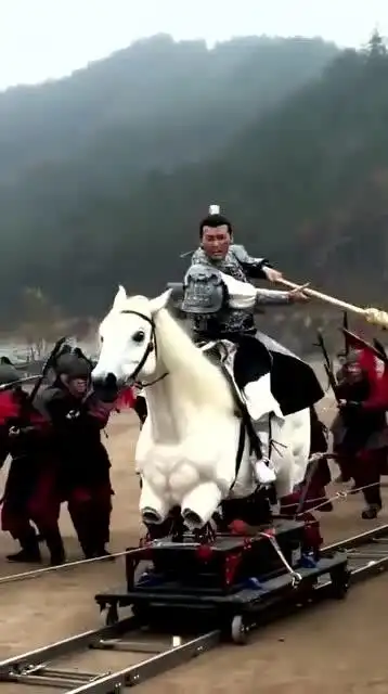 武神赵子龙是这样子骑马的