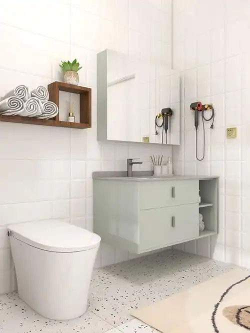 小户型治愈系浴室装修每天都会被美到