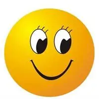 微信头像白底卡通简约笑脸【点击鼠标右键下载】