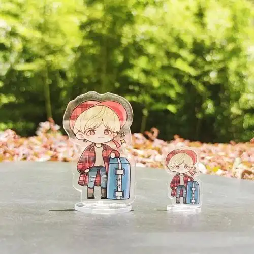 黄明昊justin周边 黄明昊立牌偶像练习生justin蔡徐坤现货站牌周边