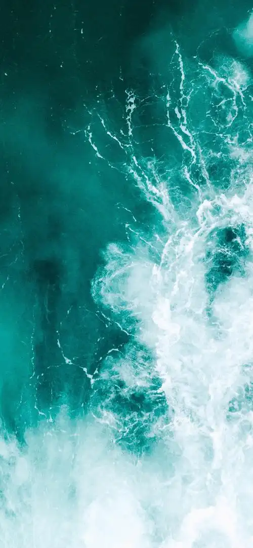 iphonex xs 全屏高清风景 大海 沙滩 海浪 壁纸