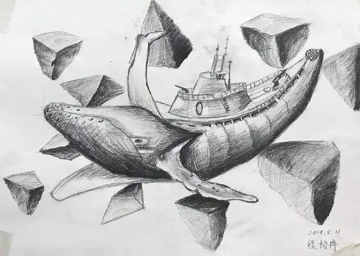 初探黑白世界——创意素描