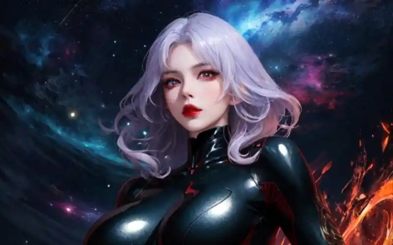 ai绘画 群星与女神(宇宙无敌美少女)