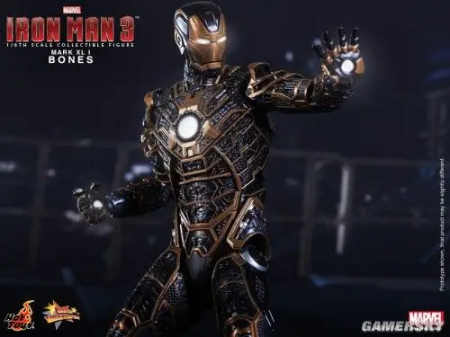 超酷钢铁侠马克41模型 四分五裂好似小丑巴基