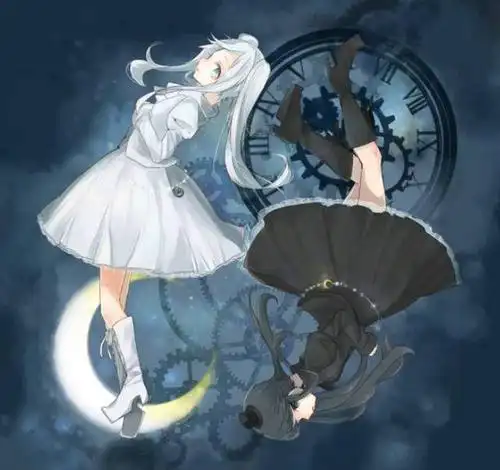 双子动漫唯美头像